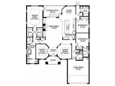 Floor Plan, 064H-0082