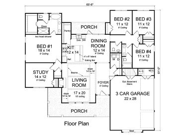 Floor Plan, 059H-0204