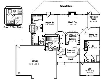 Floor Plan, 047H-0008