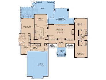 Floor Plan, 074H-0122