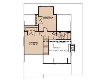 2nd Floor Plan, 074H-0143