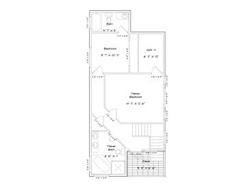 2nd Floor Plan, 065H-0055
