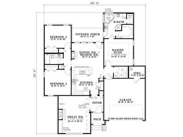 Floor Plan, 025H-0059