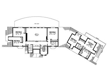 2nd Floor Plan, 057H-0020