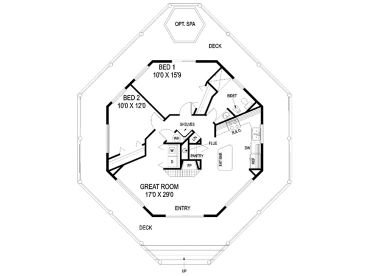 Floor Plan, 013H-0088