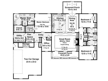 Floor Plan, 001H-0097