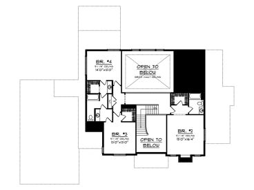2nd Floor Plan, 020H-0516