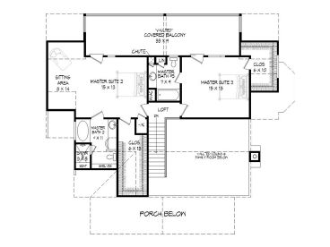 2nd Floor Plan, 062H-0106