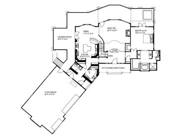 1st Floor Plan, 012H-0178