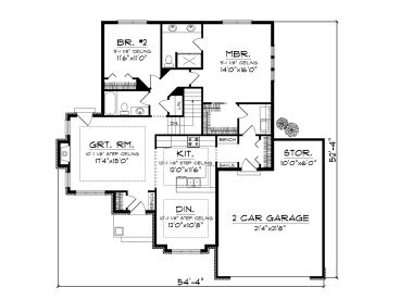Floor Plan, 020H-0291