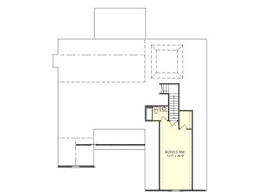 2nd Floor Plan, 080H-0012