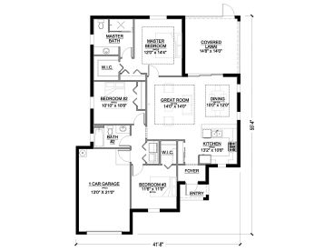 Floor Plan, 070H-0111