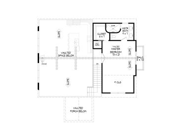 2nd Floor Plan, 062H-0291