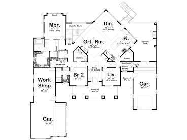 Floor Plan, 050H-0254