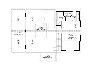 2nd Floor Plan, 062H-0274