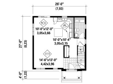 1st Floor Plan, 072H-0149