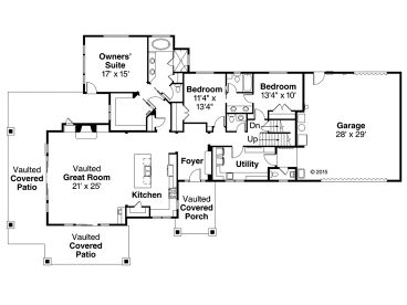 1st Floor Plan, 051H-0239
