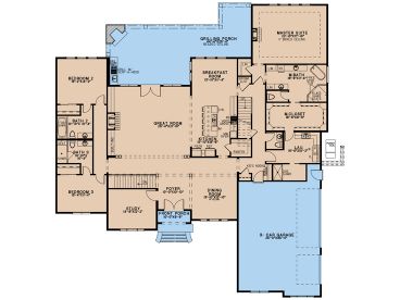 1st Floor Plan, 074H-0187