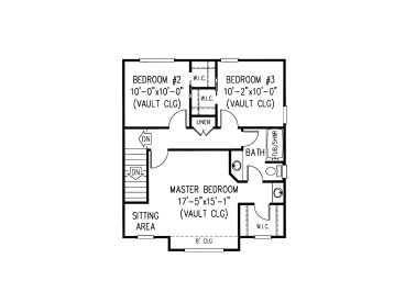 2nd Floor Plan, 044H-0003