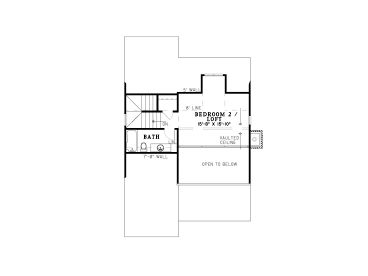 2nd Floor Plan, 025H-0174