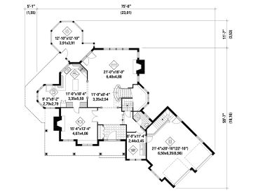 1st Floor Plan, 072H-0232