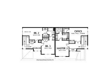 2nd Floor Plan, 034M-0019