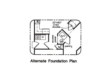 Opt Floor Plan, 047H-0021