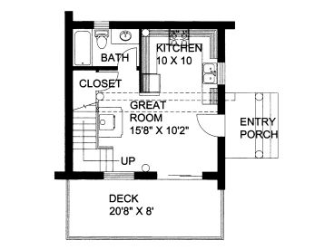 1st Floor Plan, 012L-0073