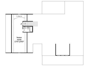 2nd Floor Plan, 053H-0104