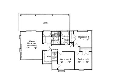 2nd Floor Plan, 043H-0075