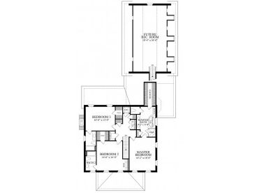 2nd Floor Plan, 063H-0164