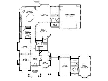 1st Floor Plan, 035H-0091