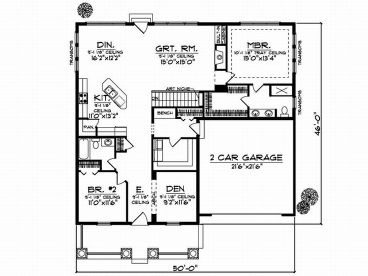 Floor Plan, 020H-0165