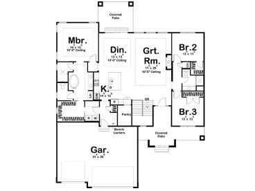 Floor Plan, 050H-0175