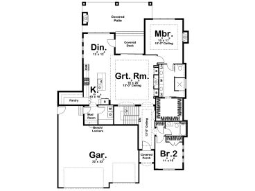 Floor Plan, 050H-0165