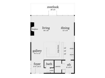 Floor Plan, 052H-0124