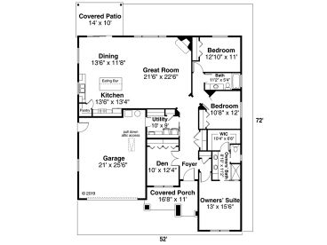Floor Plan, 051H-0313