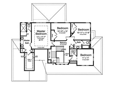 2nd Floor Plan, 046H-0162