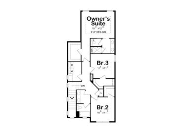 2nd Floor Plan, 031H-0253