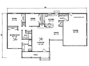 Floor Plan, 004H-0019