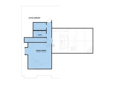 2nd Floor Plan, 074H-0115