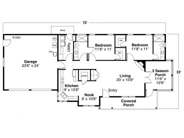 Floor Plan, 051H-0392