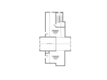 2nd Floor Plan, 070H-0100