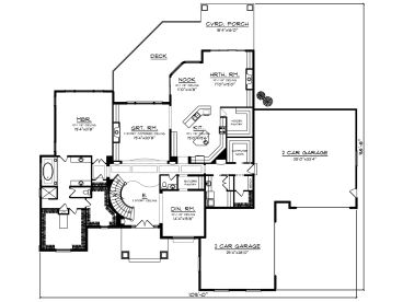 1st Floor Plan, 020H-0434