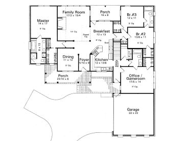 Floor Plan, 030H-0068