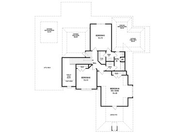 2nd Floor Plan, 006H-0197