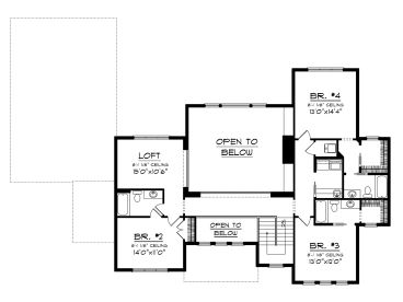 2nd Floor Plan, 020H-0356