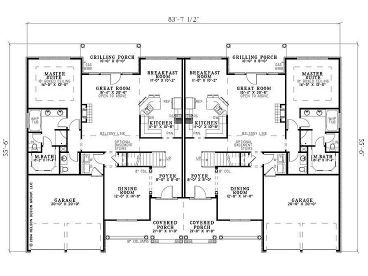 1st Floor Plan, 025M-0064