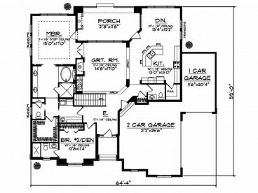 Floor Plan, 020H-0172