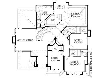 2nd Floor Plan, 035H-0026